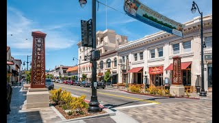 City Tour of Burlingame California [upl. by Nwhas]