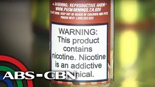 ‘Vape juice maaaring delikado sa katawan’  TV Patrol [upl. by Wallach]