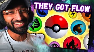 POKÉMON TYPES RAP CYPHER REACTION  Cam Steady ft Ham Sandwich Ty Wild PEO PETE Shwabadi etc [upl. by Compte]