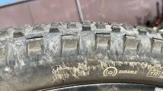 Schwalbe Nobby Nic 225” tires on DT Swiss XM481 rims [upl. by Chesna]