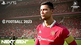 eFootball 2023  PS5 Next Gen Gameplay  Manchester United vs Arsenal  4K [upl. by Dirk]