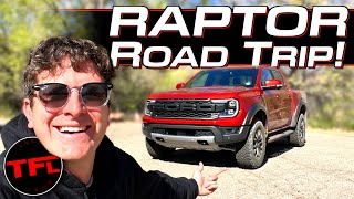 REALWORLD MPG How Good is the 2024 Ford Ranger Raptor on a Road Trip [upl. by Jayne]