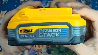 Dewalt 5ah Powerstack Battery [upl. by Eixor]