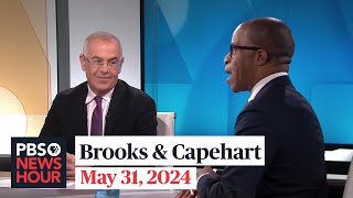 Brooks and Capehart on Trumps guilty verdict and whats next for American politics [upl. by Gibson]