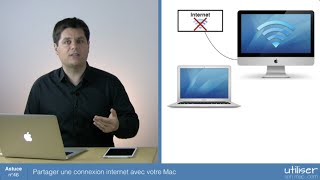 Astuce 46  Partager une connexion internet avec votre Mac [upl. by Dabbs]