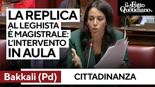 Cittadinanza Bakkali Pd risponde per le rime a Iezzi Lintervento è da brividi [upl. by Calysta70]