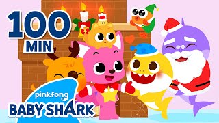 ⭐️Merry Christmas Baby Shark amp Pinkfong  Compilation  Christmas SongampStory  Baby Shark Official [upl. by Mylan316]