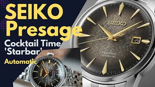 New Release  Seiko Presage Cocktail Time Starbar SRPK93  SRE015J1 Automatic [upl. by Emmerich]