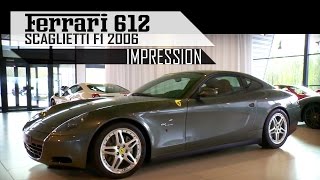 FERRARI 612 SCAGLIETTI F1 2006  Munsterhuis  Revving  GREAT V12 SOUND  SCC TV [upl. by Zevahc]