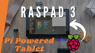 RasPad 3  DIY Raspberry Pi Tablet  Build Yourself [upl. by Rafat]