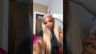 my wig is fiee🔥🔥highlights blonde🙌🏽 [upl. by Althee]