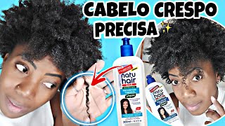 CREME QUE DEFINE CABELO CRESPO FINALIZAÇÃO COM NOVO NATU HAIR MANUTENÇÃO INTENSIVA [upl. by Sivrahc691]