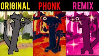 Toothless Dancing meme Original vs Phonk vs Remix Version part 5 [upl. by Ayahc545]