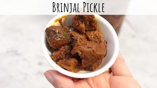 Brinjal Pickle  Aubergine Pickle  Eggplant Pickle [upl. by Yran]