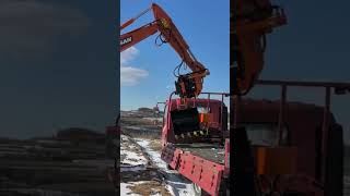 Snow’s Here But He’s Still Planning to Use the Tiltrotator to Help Finish the Orchard Work [upl. by Yur]