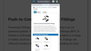 PushtoConnect Pneumatic Fittings from AutomationDirect [upl. by Engedi115]