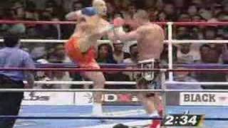 k1 world gp 2007 seoul  jerome le banner vs yong soo park [upl. by Kilby]