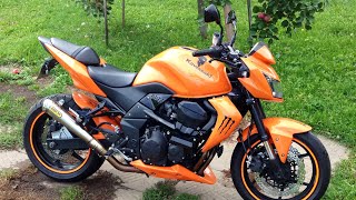 KAWASAKI Z750 Arrow exhaust sound [upl. by Flanders]