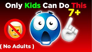 Only Kids Can Do This – MindBlowing Challenges for All Ages🤯 [upl. by Anatnas536]