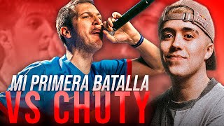 GAZIR reacciona a su PRIMERA BATALLA vs CHUTY ⚡ [upl. by Ahsiuqal]