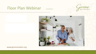 Givens Estates Floorplan Webinar [upl. by Enovi]