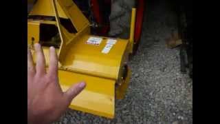 Kubota three point hitch problems man hurt by kid EPIC FAIL [upl. by Ailemak]