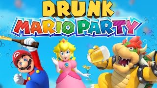 DRUNK MARIO PARTY  Mario Party 10 Gameplay [upl. by Arret]