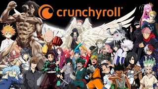 QUEL ANIME VOIR SUR CRUNCHYROLL EN 2023 [upl. by Uahsoj]