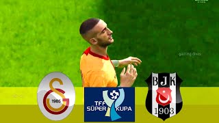 Galatasaray  Beşiktaş Maç Özeti  Türkiye Süper Kupası 202425 [upl. by Einnahpets]