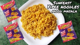 Sunfeast Yippee noodles review l Yippee noodles mood masala l Yippee noodles [upl. by Ogden]