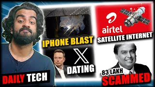 Airtel Satellite internet is Ready iPhone 14 Pro Max Exploded ₹83 Lakh Scam Ambani Link [upl. by Stephenie]