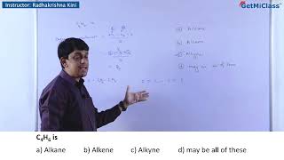 Alkane alkene KCET 11th Chemistry Some Basic Principles And Techniques In Organic Chemistry [upl. by Maer]