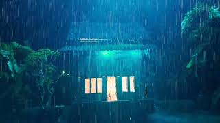 Beat Insomnia and Stress to Sleep Soundly  Torrential Rainstorm  Deep Sleep Instantly  ASMR [upl. by Karee]