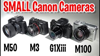 Small APSC EFM mount Canon Cameras Eos M50 M100 G1Xiii M3 [upl. by Nimesay]