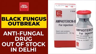 Black Fungus Outbreak Antifungal Drug Amphotericin B Injections Go Out Of Stock In Delhi [upl. by Kizzee]