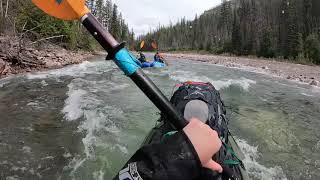 Packrafting  South Fork of the Flathead River [upl. by Laflam]