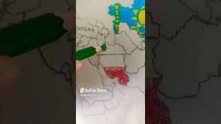 من ایران را دوست دارم country geography map flag asia iran series shorts shortvideo [upl. by Garey]