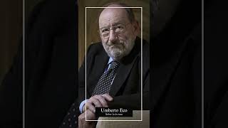 Umberto Eco Sobre la lectura [upl. by Barbour]