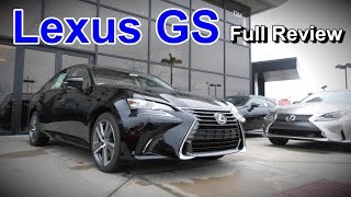 2016 Lexus GS Full Review  GS 200t 350 450h amp FSport [upl. by Groscr]