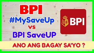 GCASH bpi mysaveup vs saveup bpi difference [upl. by Laved207]