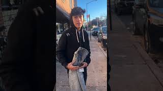 Man comes from New Jersey to buy purple brand jeans😱😱😨 shorts fypシ゚viral reseller nyc sub [upl. by Enywtna]