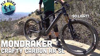 Mondraker Crafty Carbon RR SL Review  The Lightweight FullPowered Beast of an EMTB [upl. by Neryt]