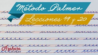 Método Palmer de Caligrafía en Español  Lecciones 19 y 20 [upl. by Greenebaum]