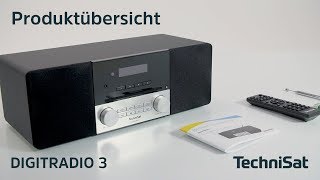 DIGITRADIO 3  Produktübersicht  TechniSat [upl. by Yehsa]