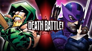 Green Arrow VS Hawkeye DC VS Marvel  DEATH BATTLE [upl. by Terces]