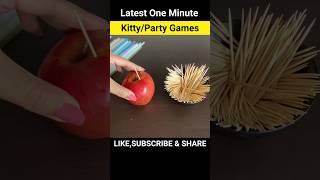 Latest kitty party games shorts  one minute games for kittyparty games kittypartygames [upl. by Eirovi]