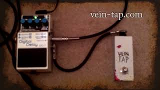 Vein Tap Demo 1  Boss DD7  Tap Tempo Pedal [upl. by Siroled40]