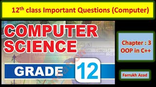 important Questions 2ndyear Computer ICS II  Chapter 3 [upl. by Azila]