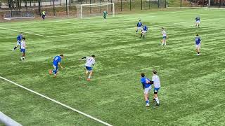 1 poł Stomil Olsztyn U17 vs Olimpia Elbląg [upl. by Dorej984]