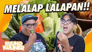 Mukbang Sayur Lalapan Sampe Mau Muntah 🤢  KULINO KULINER [upl. by Madelin]